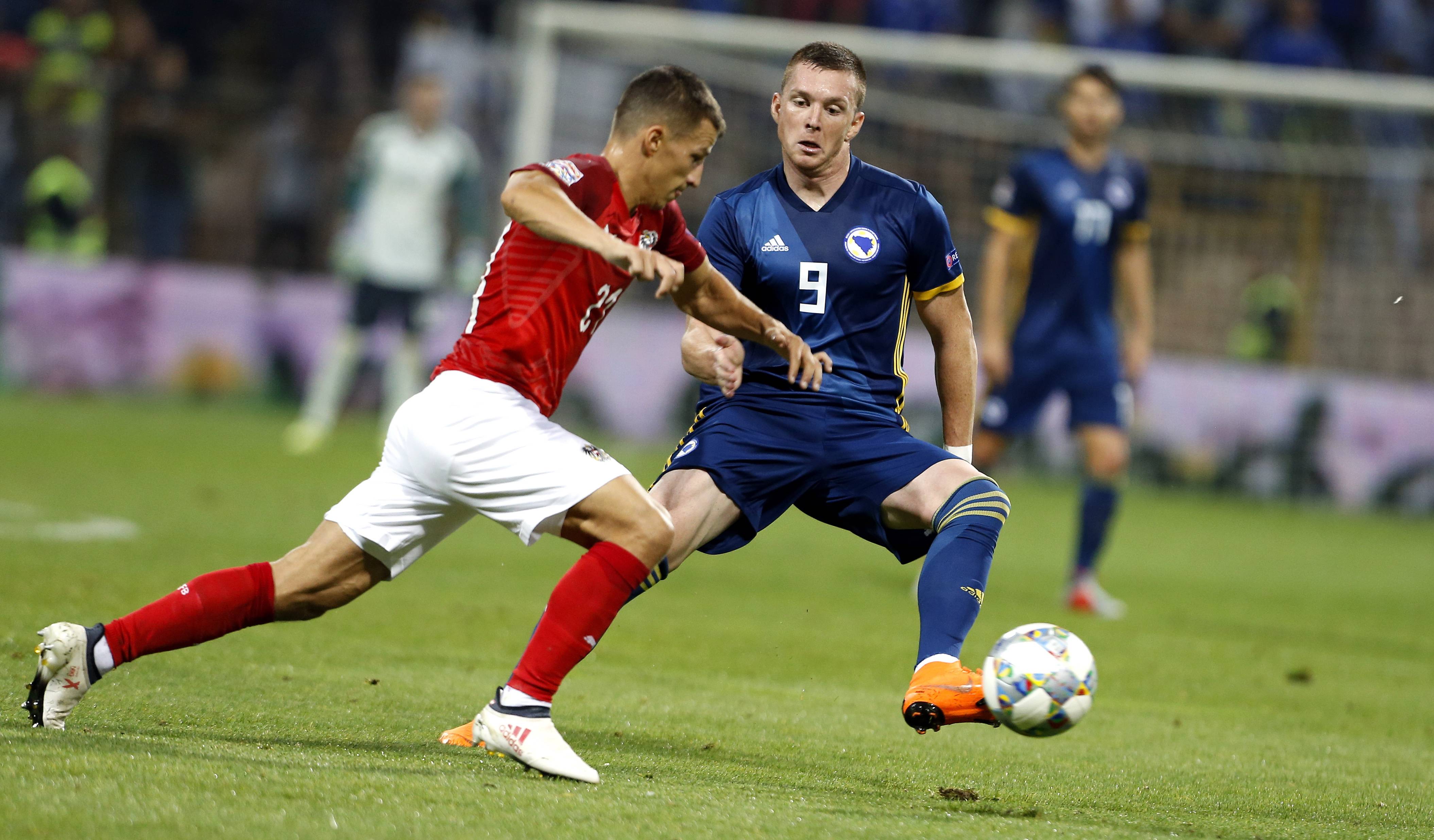 欧国联胜利喜悦掠过，输者沉痛离场